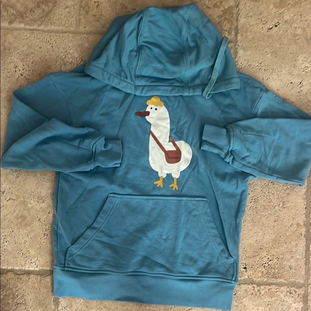 PROD Blue Hoodie with Duck Graphic